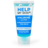 Суперувлажняющая гель-маска для лица HELP MY SKIN HYALURONIC, туб, 60 г, LB-25027