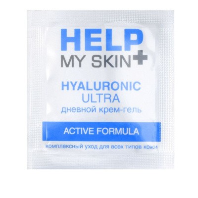 Крем - гель дневной HELP MY SKIN HYALURONIC, пакетик-саше, 3 г, LB-25021t