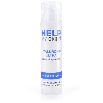 Крем - гель дневной HELP MY SKIN HYALURONIC, флакон с дозатором, 50 г, арт. LB-25019